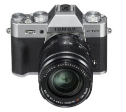 FUJIFILM X-T20 Mirrorless Camera with 18-55 mm f/2.8-4 Lens - Silver
